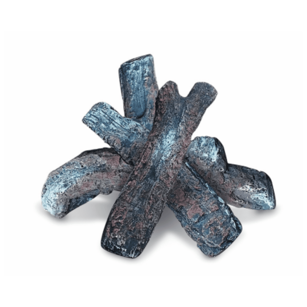 Happy Cocooning Keramische Holzscheite-Set (4 Stück)