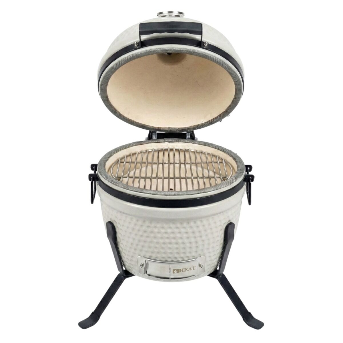 HEAT Premium Kamado Grill Fyregg 13 weiß