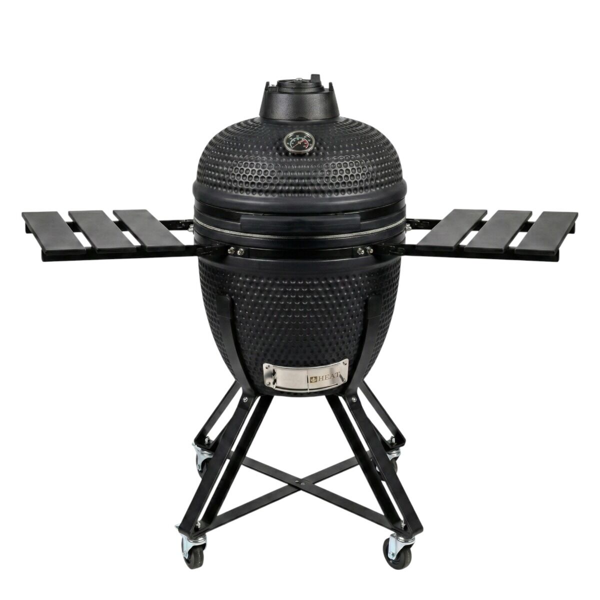 HEAT Premium Kamado Grill Fyregg 18 schwarz