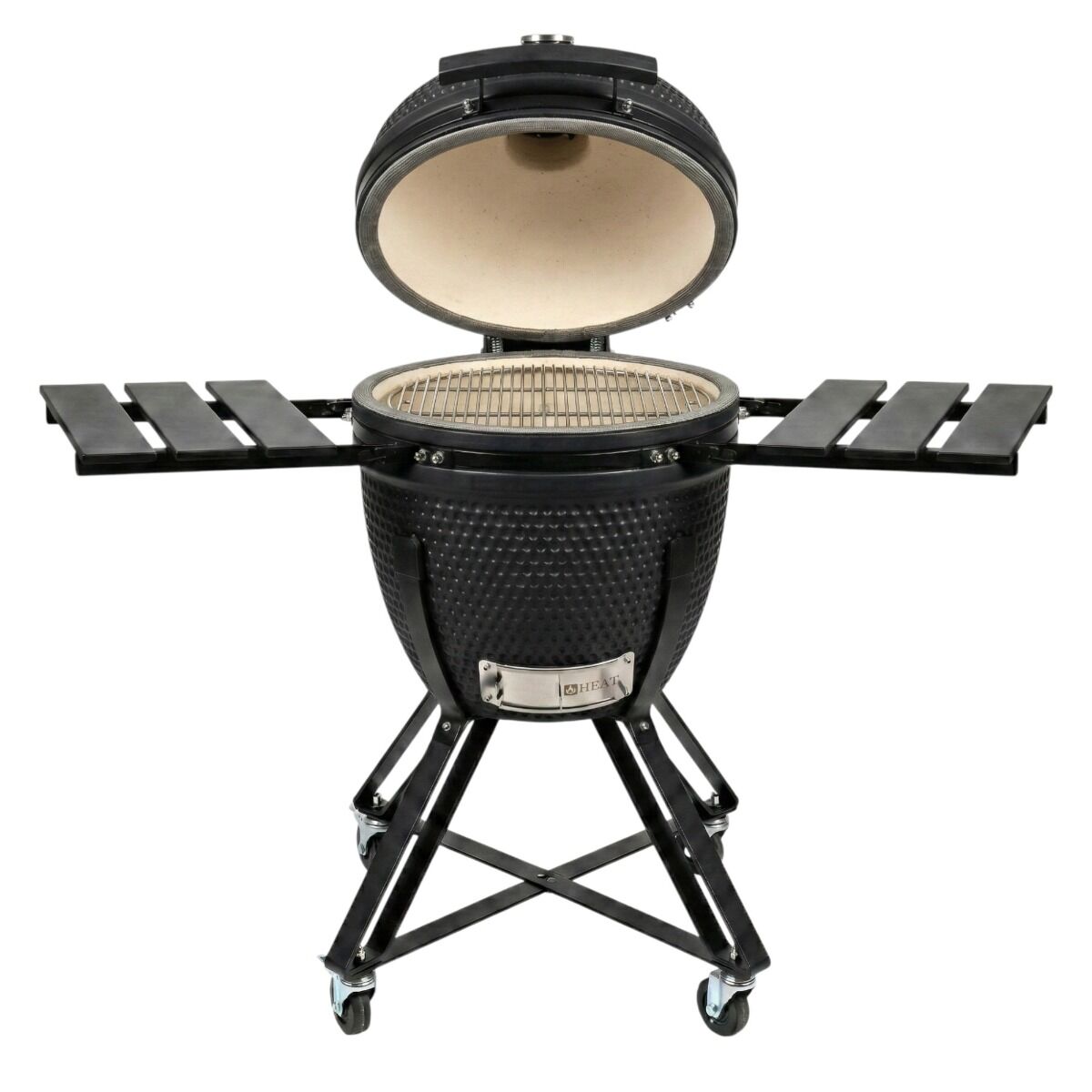 HEAT Premium Kamado Grill Fyregg 18 schwarz
