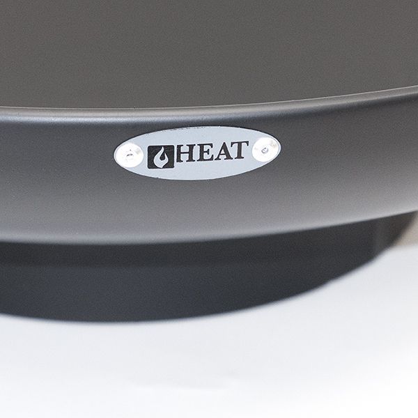 HEAT Feuerschale Classic Ø 60 cm Schwarz HEAT Feuerschale Classic Ø 60 cm Schwarz