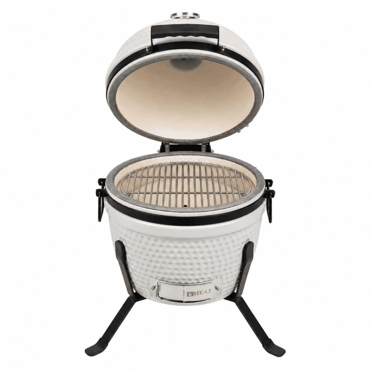 HEAT Premium Kamado Grill Fyregg 13 weiß