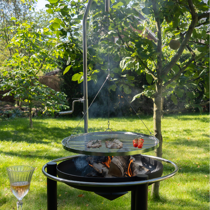HEAT Feuerkorb Pendal mit Grillrost