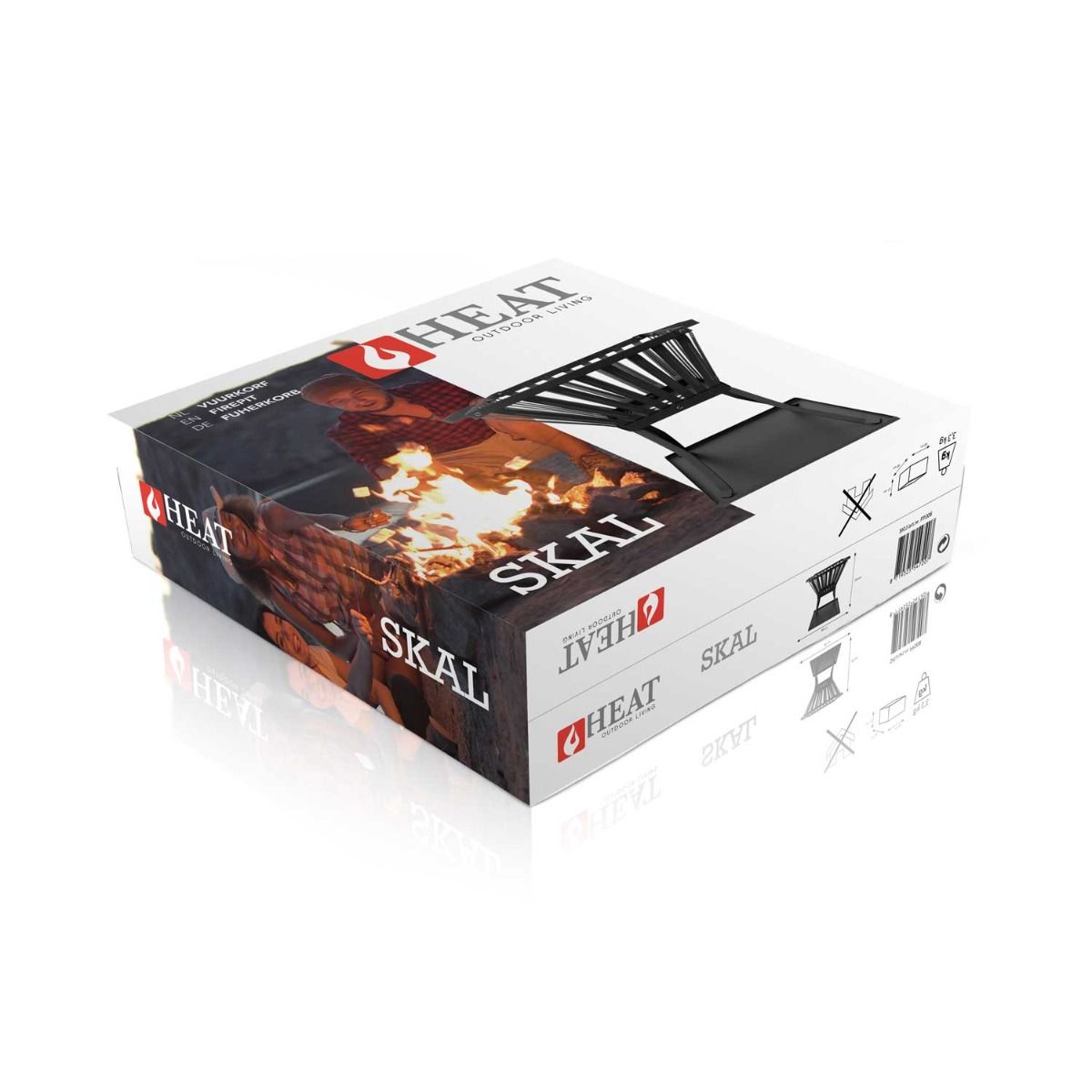 HEAT Skal Feuerkorb