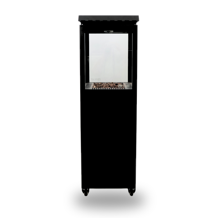 HEAT Outdoor Living Utevarme Terrassenheizer Schwarz