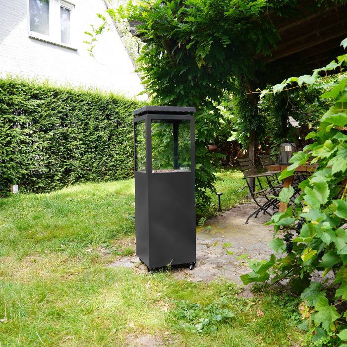 HEAT Outdoor Living Utevarme Terrassenheizer Schwarz