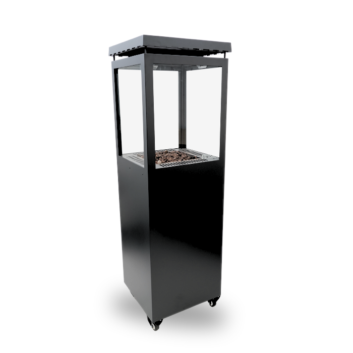 HEAT Outdoor Living Utevarme Terrassenheizer Schwarz
