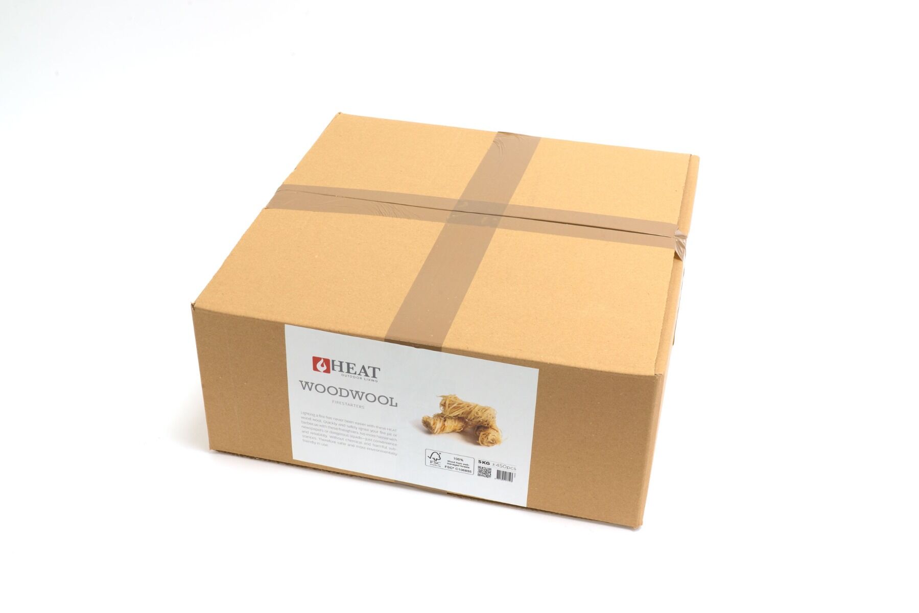 HEAT Outdoor Living Holzwolle Anzündspäne 5 kg