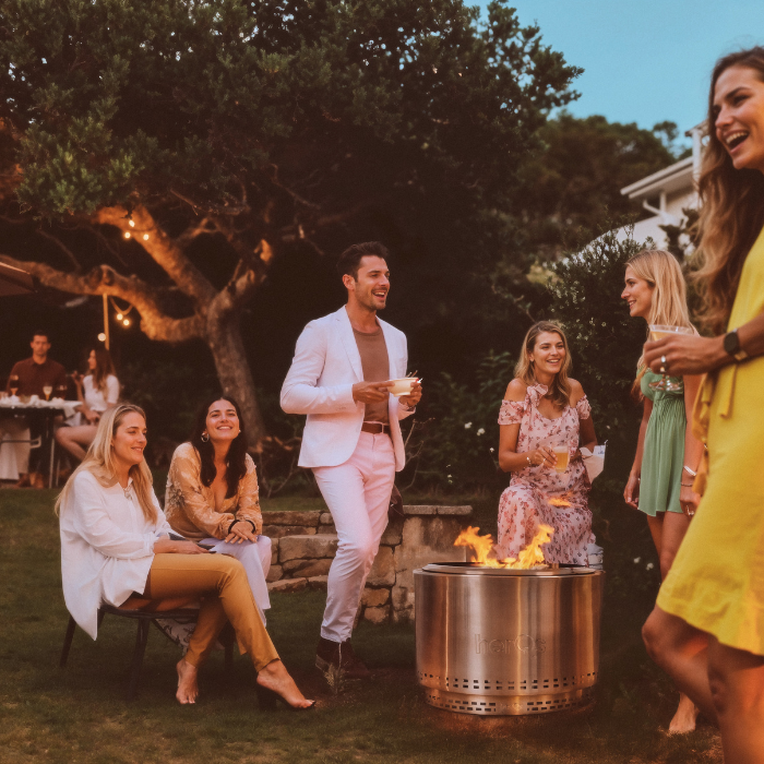 HerQs Rauchfreier Feuerkorb Chief