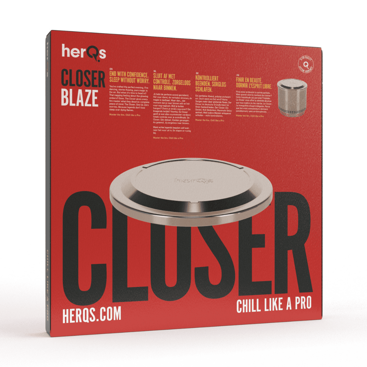 HerQs Deckel für Feuerkorb Blaze