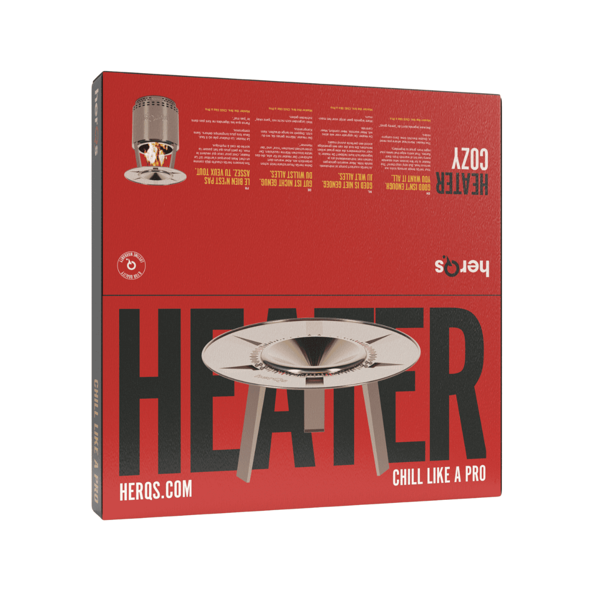 HerQs Wärmeverteiler für Feuerkorb Cozy