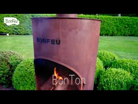 BonFeu Bonton 50 Schwarz Terrassenöfen