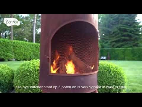 BonFeu Bonton 40 Schwarz Terrassenöfen