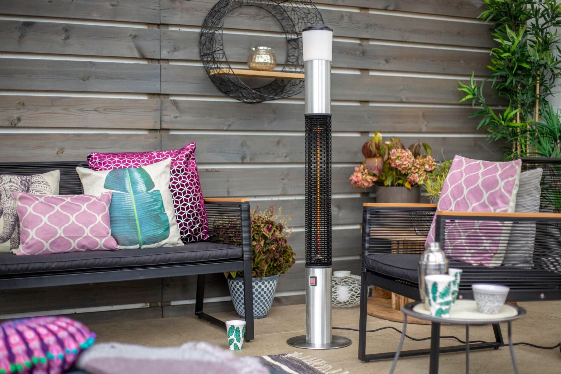 La Hacienda Tower Heater mit Lautsprecher