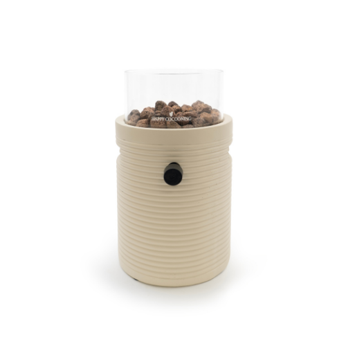Happy Cocooning Tischfeuer Lumi Groove beige
