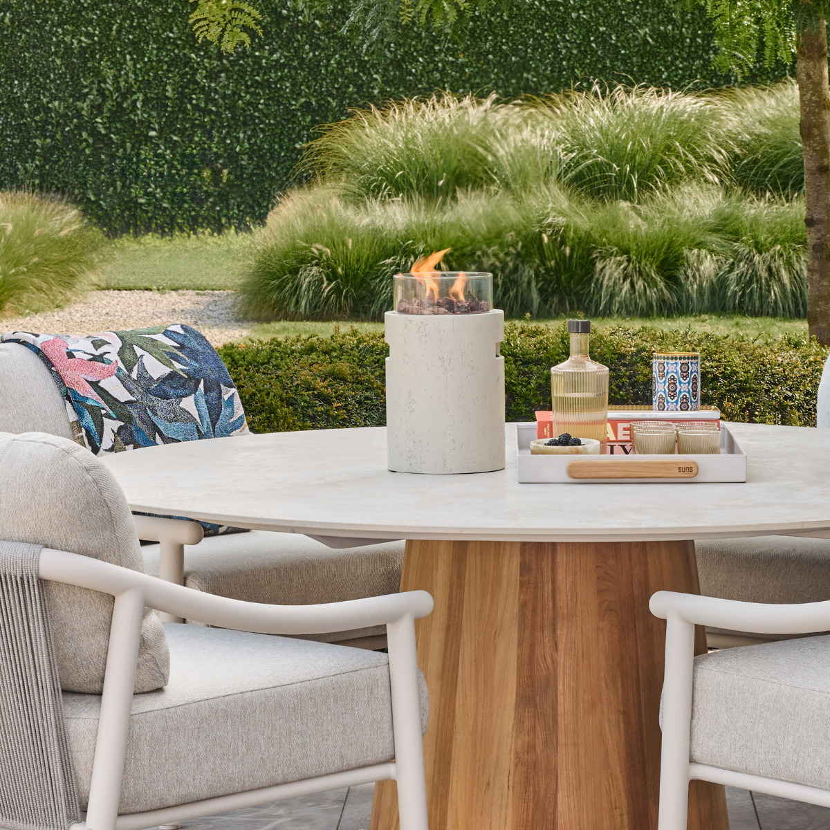 Happy Cocooning Tischfeuer Lumi Stone