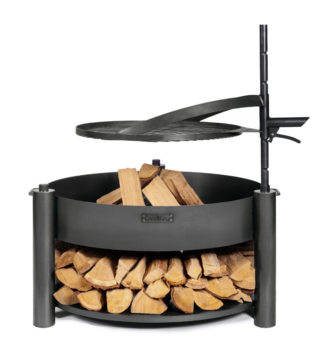 CookKing Multi-Funktions-Feuerschale Montana X mit Grillrost 60 cm