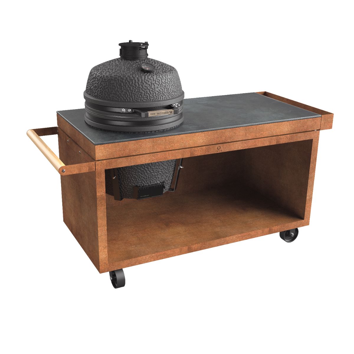 OFYR Kamado Tisch Corten 150 PRO+ Corten CD