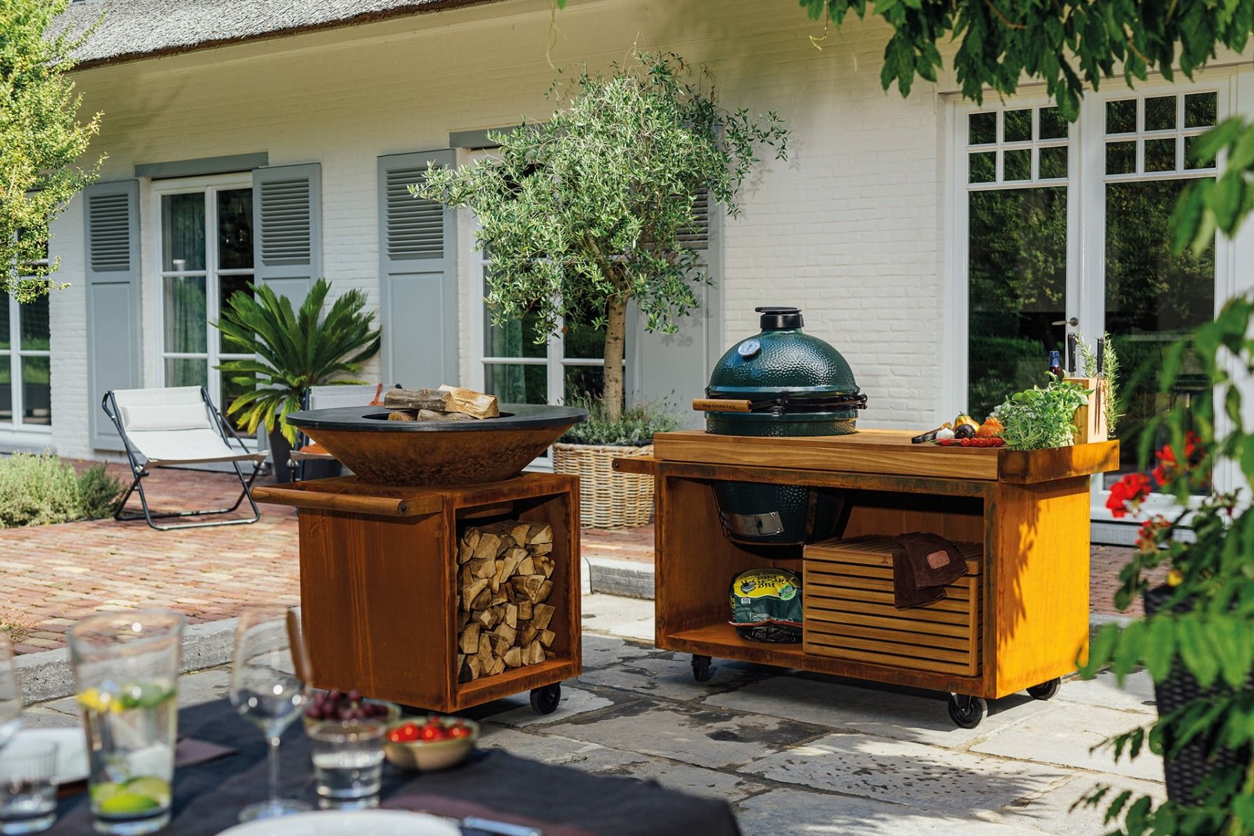 OFYR Kamado Tisch 135 PRO BGE