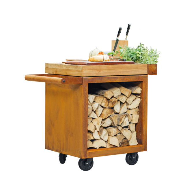 OFYR Mise en place Table Pro 65 Corten