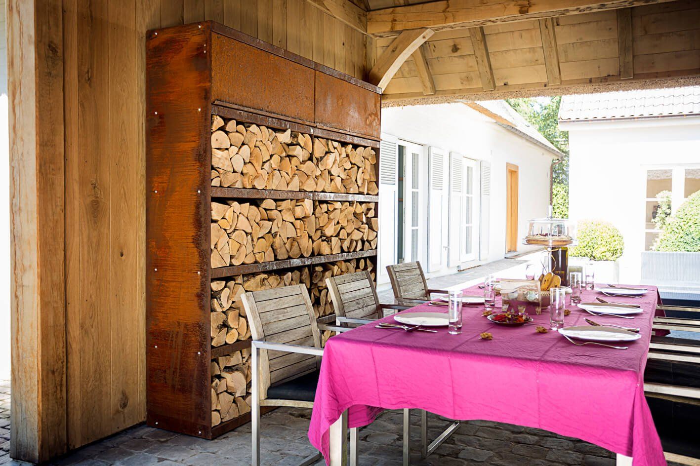 OFYR Holzlager 200 Corten