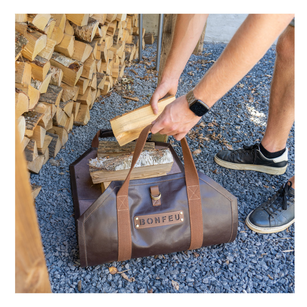BonFeu Log Bag Holztasche