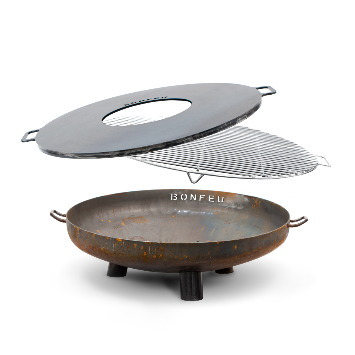 BonFeu Feuerschale BonBowl Plus CortenStahl Ø80