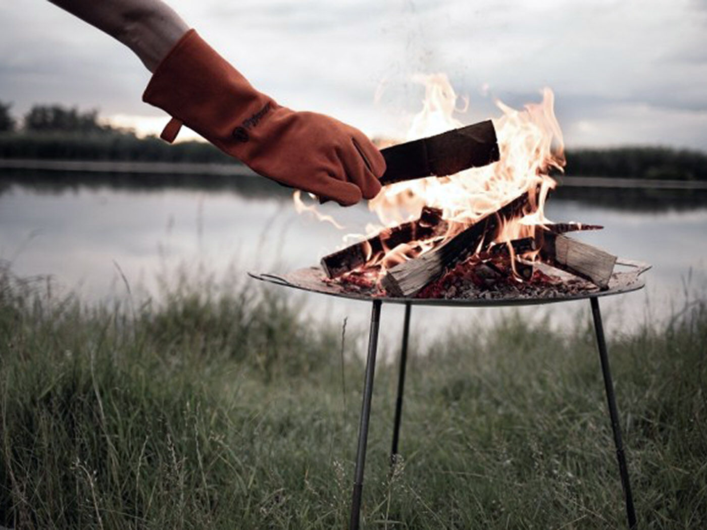 Petromax Beinverlängerung für schmiedeeiserne Grillplatte