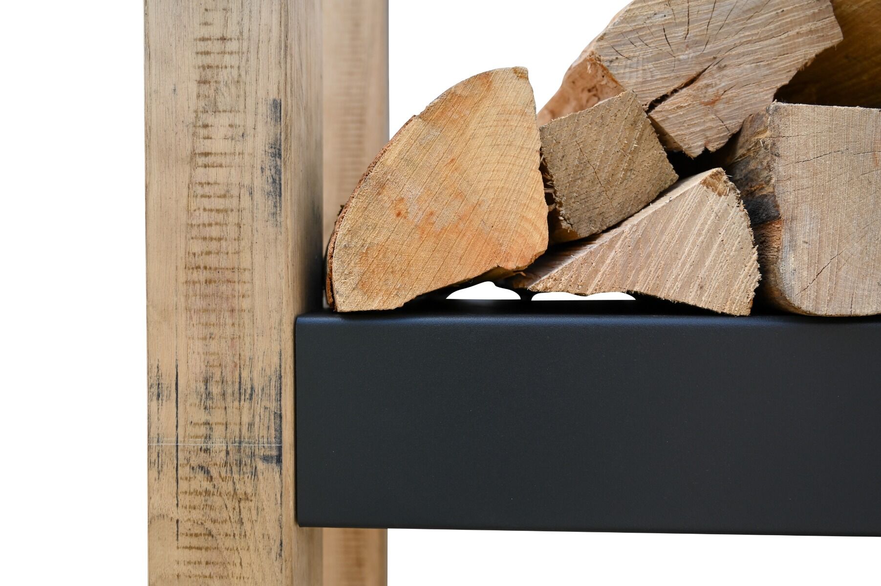 Quoco Holzlagerung Cremagliera Dunkelgrau (3 Größen)