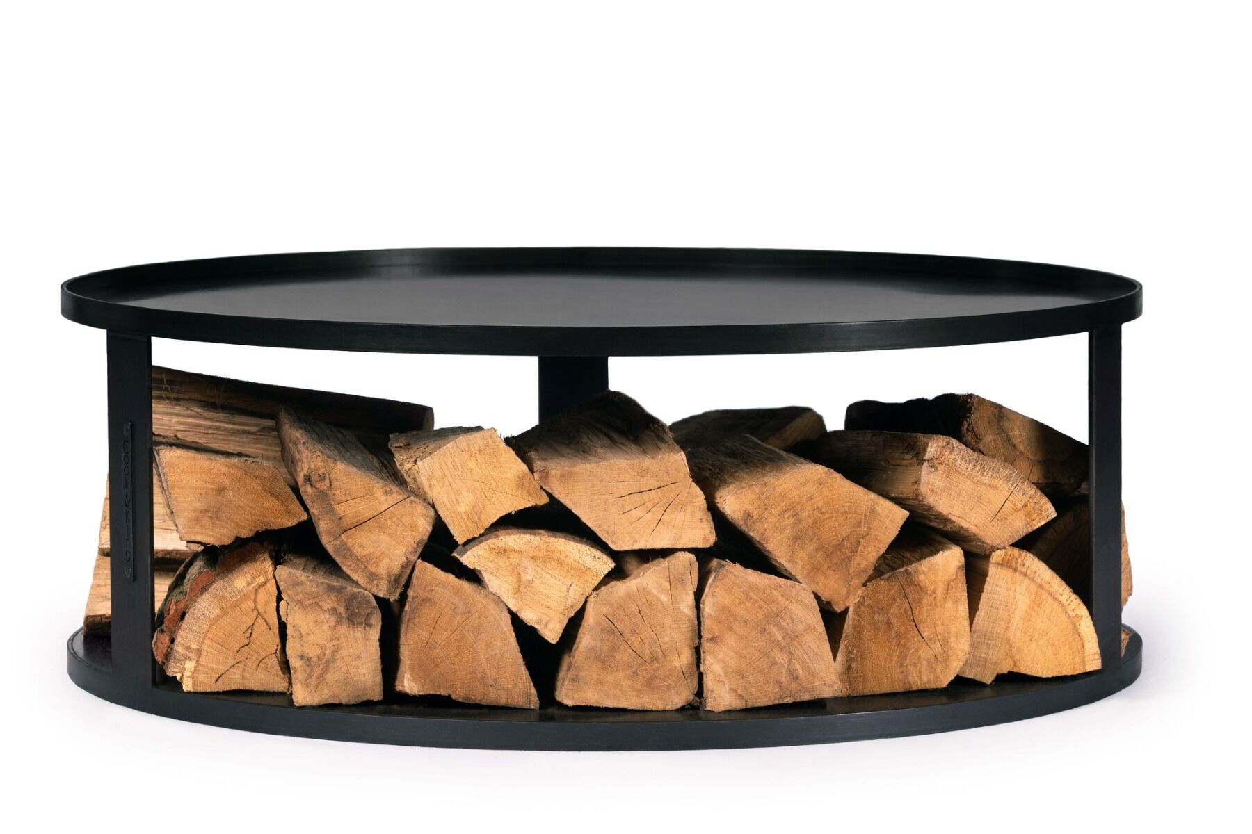 CookKing Feuerschale Sockel mit Holzaufbewahrung 62 cm