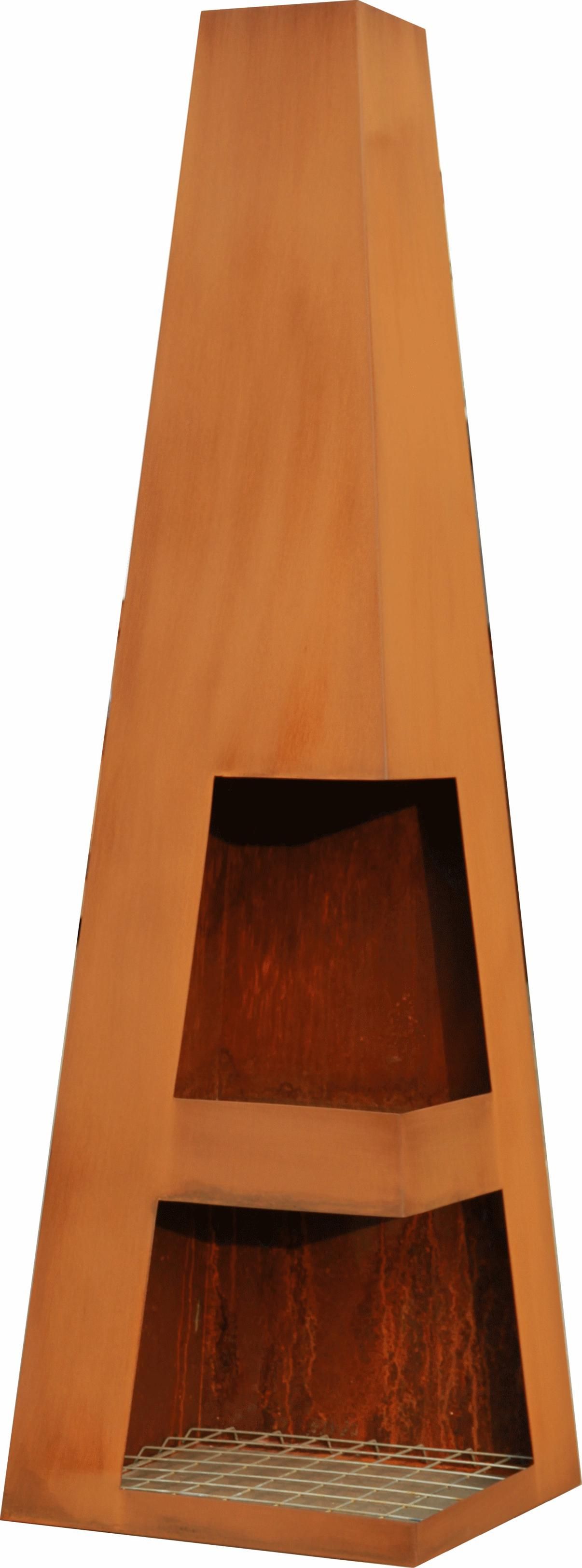 GardenMaxX Sanga XL Corten Terrassenofen