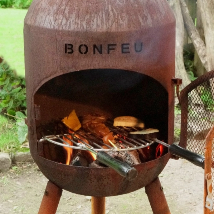 BonFeu BonSolo Rost Terrassenofen