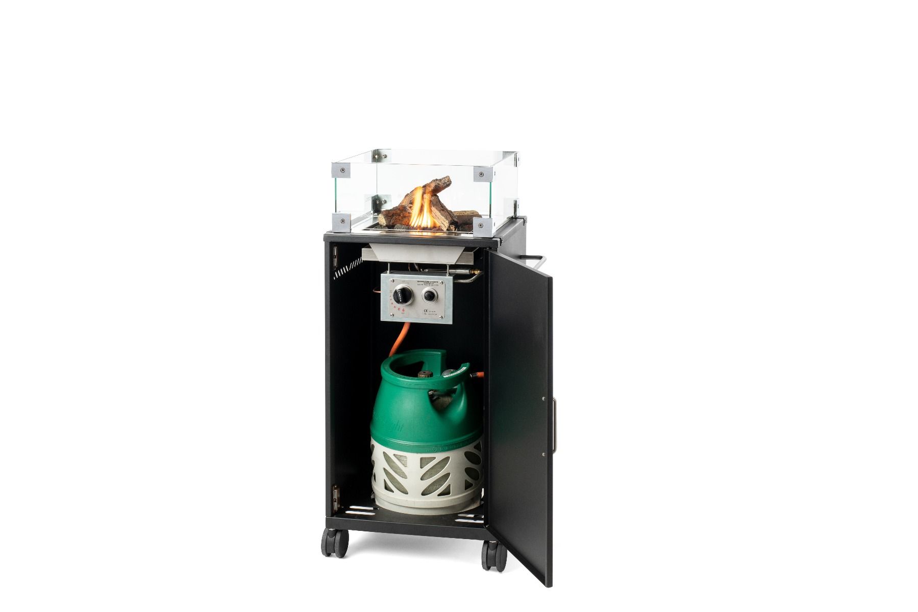 Happy Cocooning Cocoon Move Gaskamin Schwarz