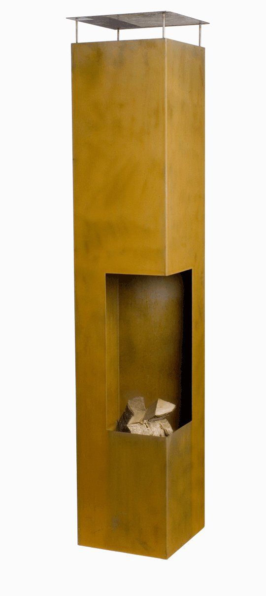 GardenMaxX Tacora XL Corten Terrassenofen