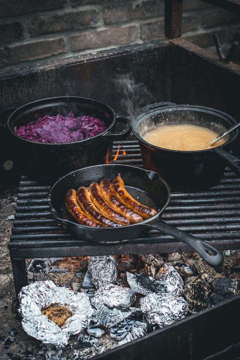 The Windmill BBQ-Pfanne mit Deckel 