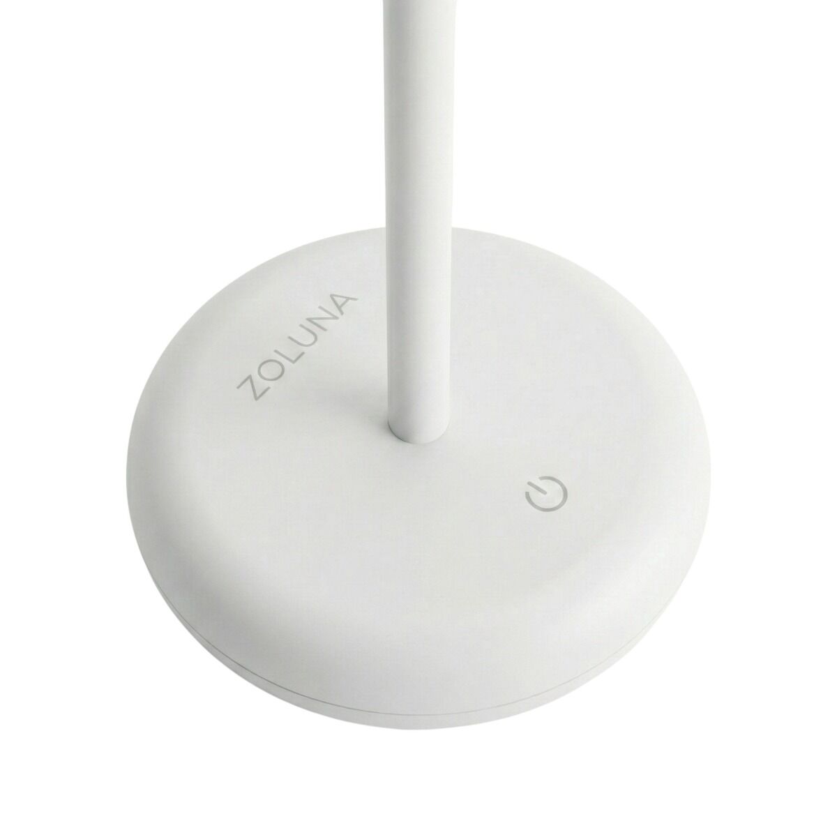 ZOLUNA Solar Tischleuchte Bobbie Weiß