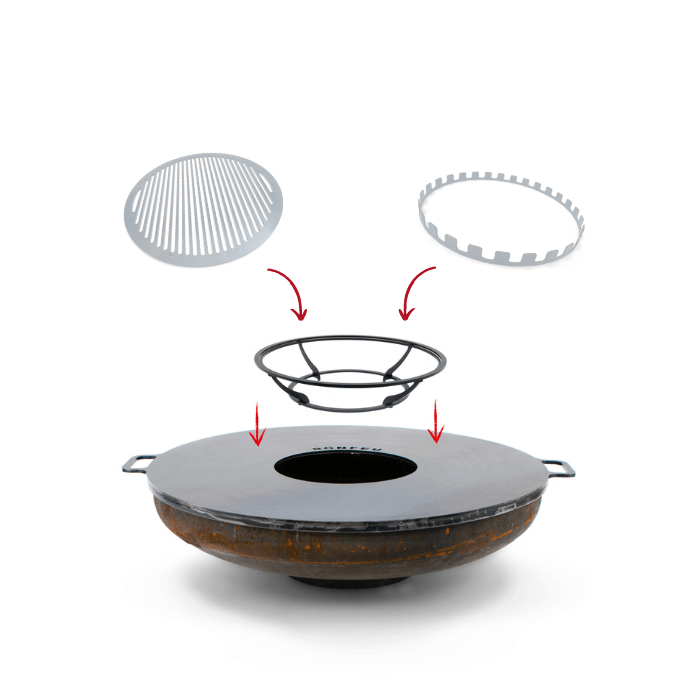 BonFeu Ständer für BonPlancha Ø60 cm