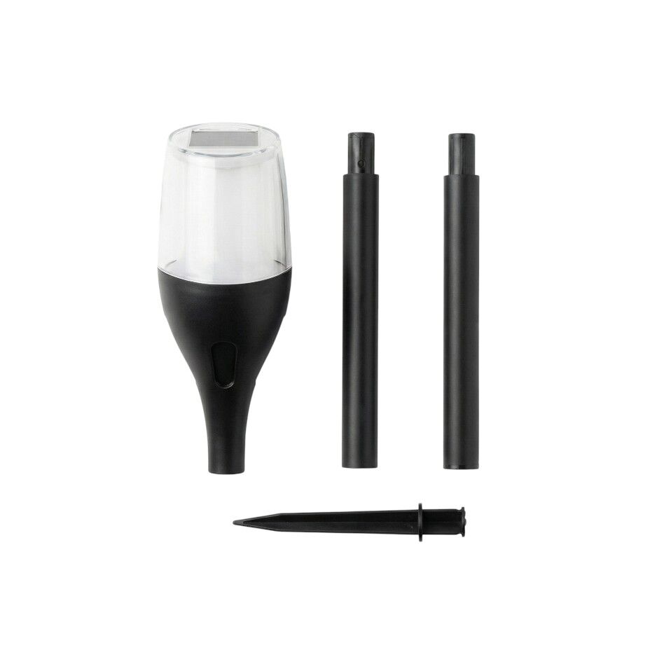 ZOLUNA Solarleuchte mit Erdspieß Anky