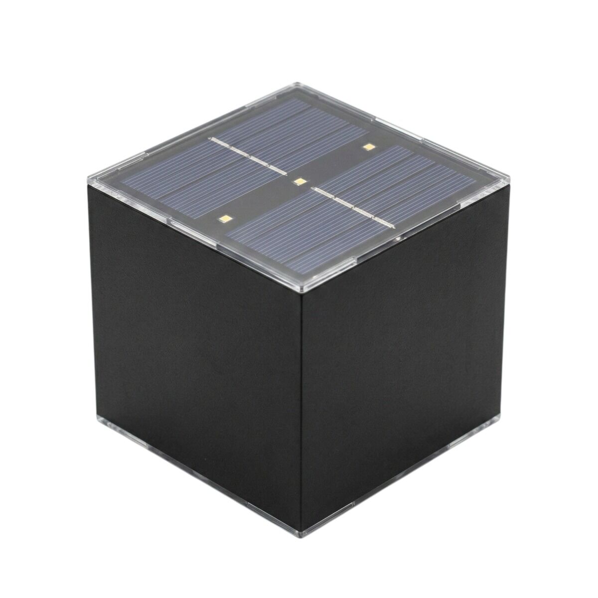 ZOLUNA Solar Wandleuchte Marga Quadratisch