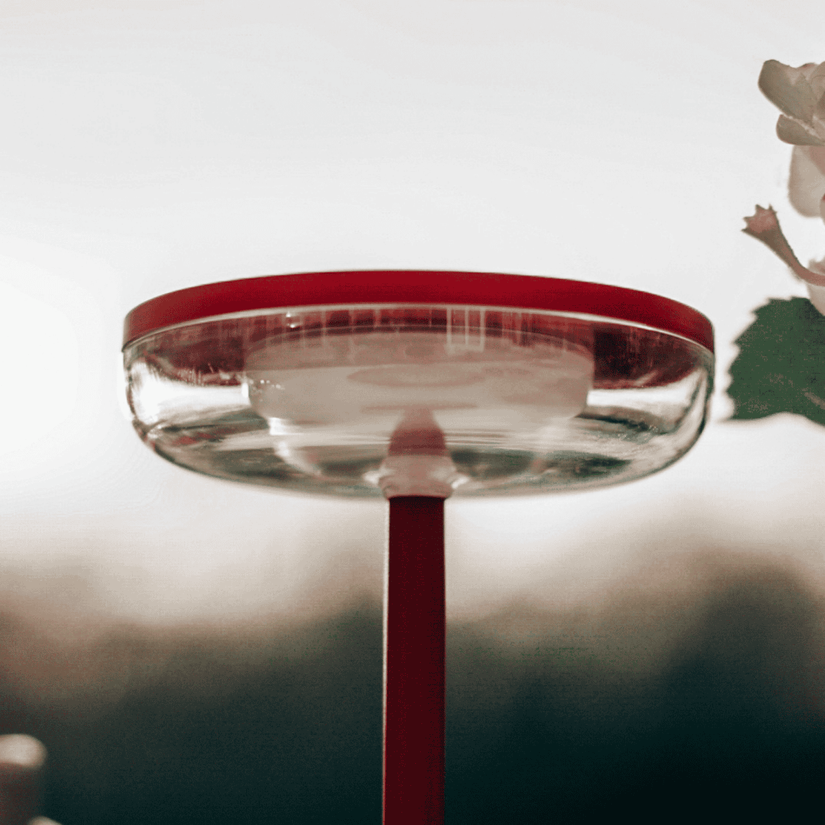 ZOLUNA Solar-Tischleuchte Bobbie rot