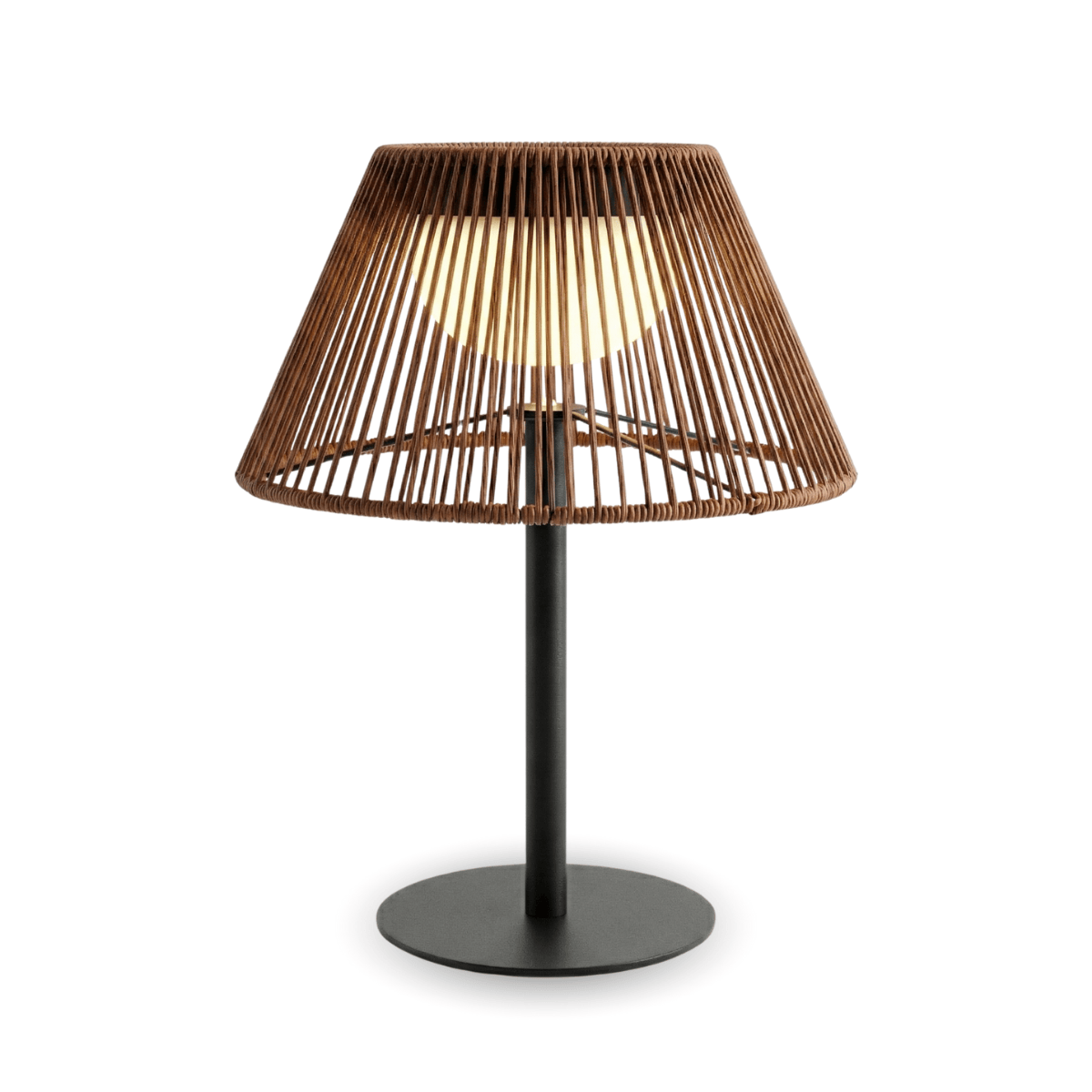 ZOLUNA Solar-Tischleuchte Moos