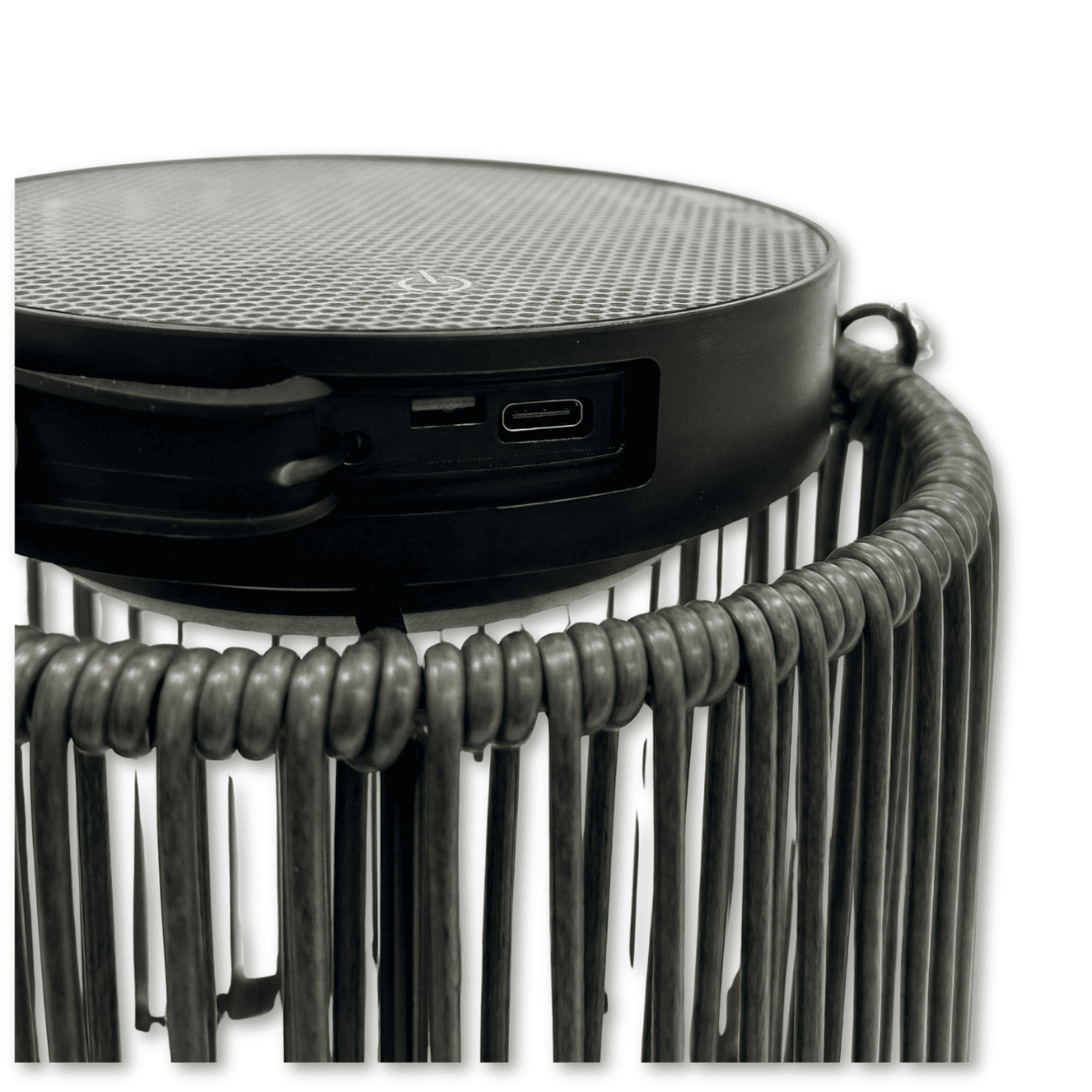 ZOLUNA Solar-Stehleuchte Luca anthrazitgrau