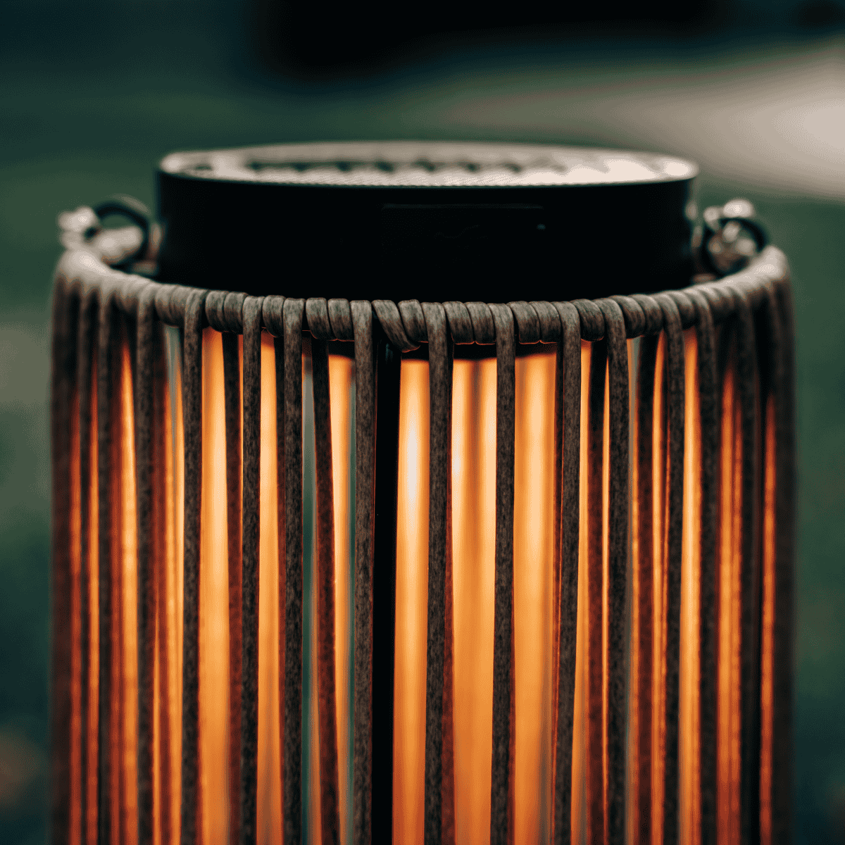 ZOLUNA Solar-Stehleuchte Luca Grande eichenholz