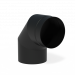 FORNO Verbindungsstücke Schwarz 90° (Ø20cm)