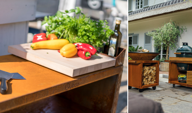 Verwandeln Sie den Garten in eine Outdoor-Küche 