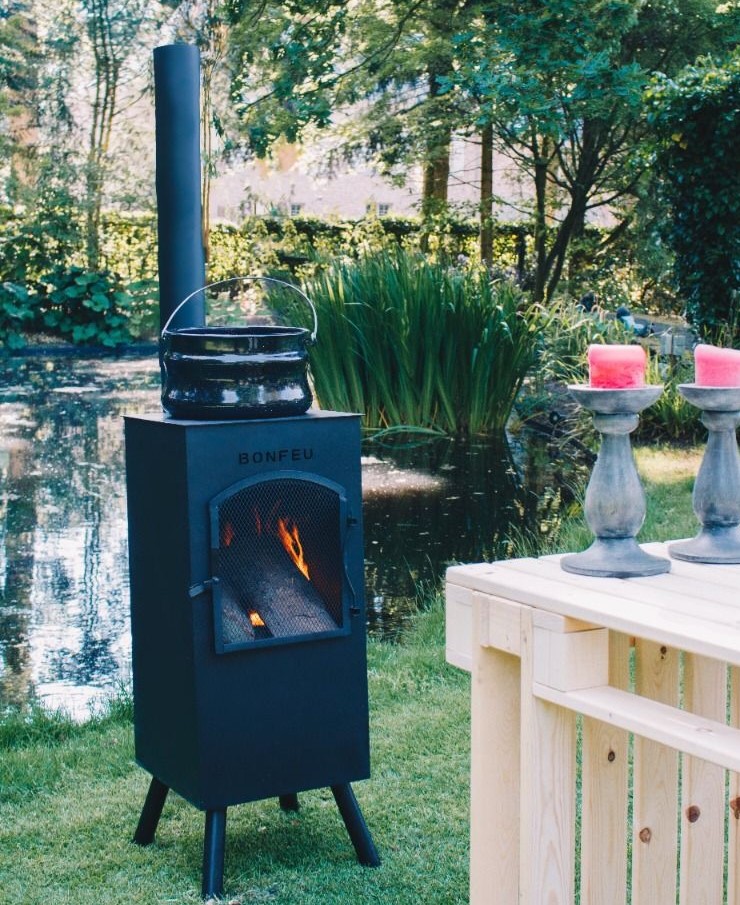 BonFeu gartenkamin schwarz