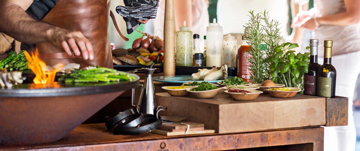 Kochen im Freien Kochen im Freien